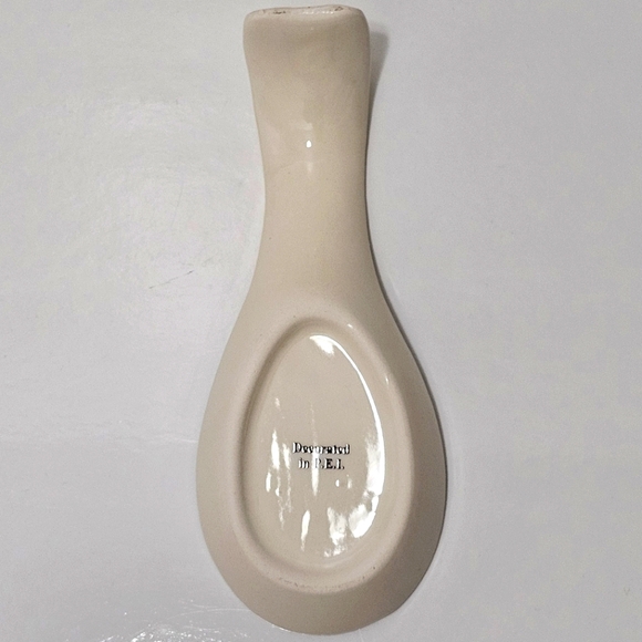 Vintage Ceramic Prince Edward Island Tartan Souvenir Spoon Rest - Picture 7 of 14